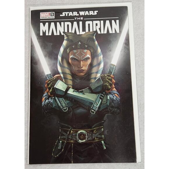 Marvel Star Wars The Mandalorian #5 Ahsoka Tano Kael Ngu Exclusive Variant NM - Picture 1 of 7